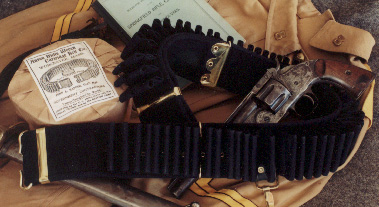 1896 Double Loop Krag Belt - mounted